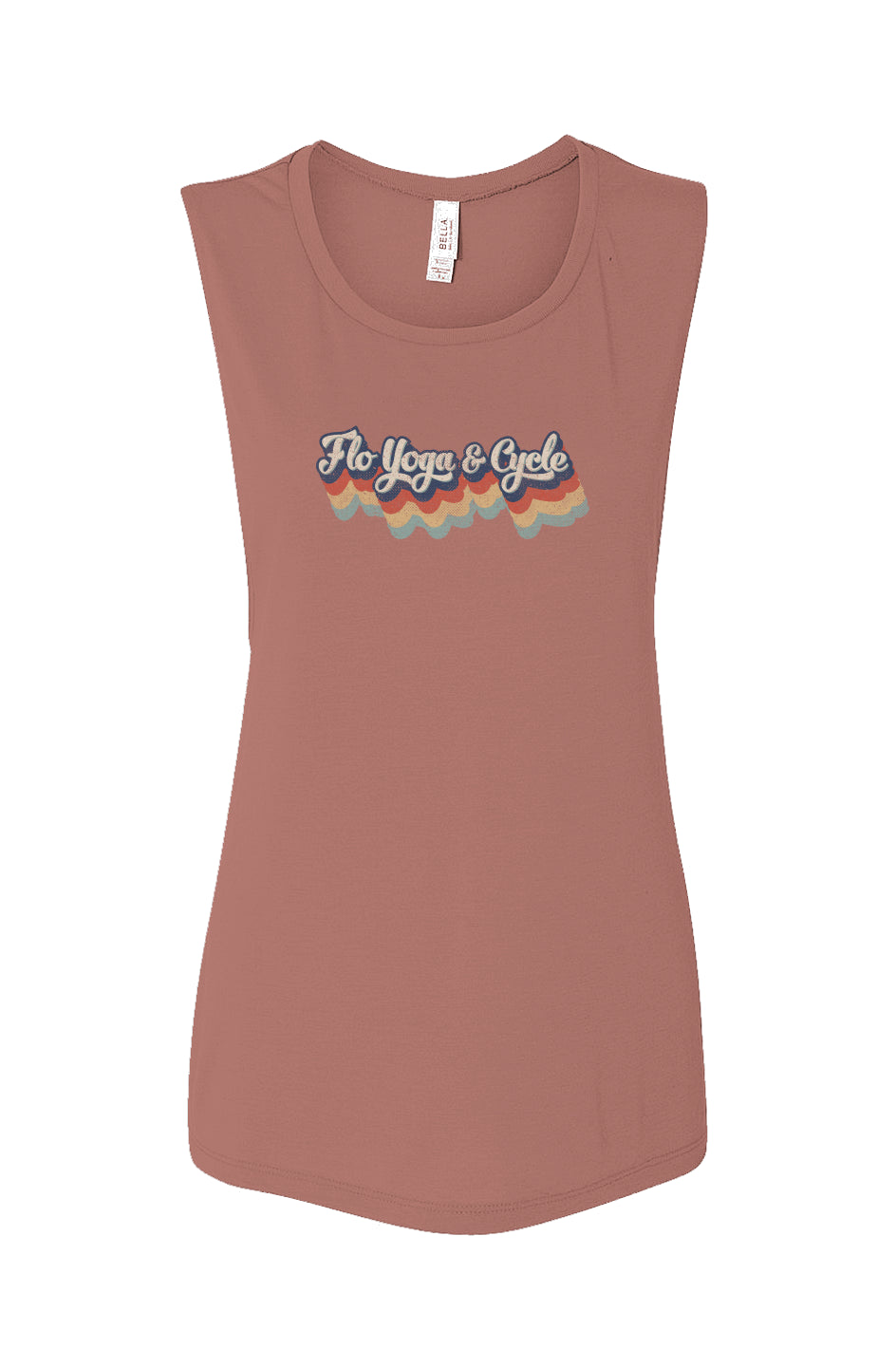 FLO Retro Flowy Scoop Muscle Tank