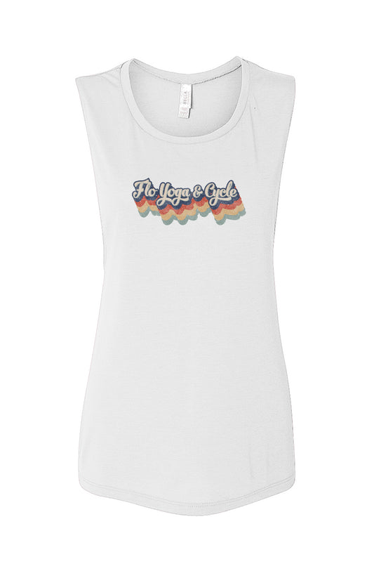 FLO Retro Flowy Scoop Muscle Tank